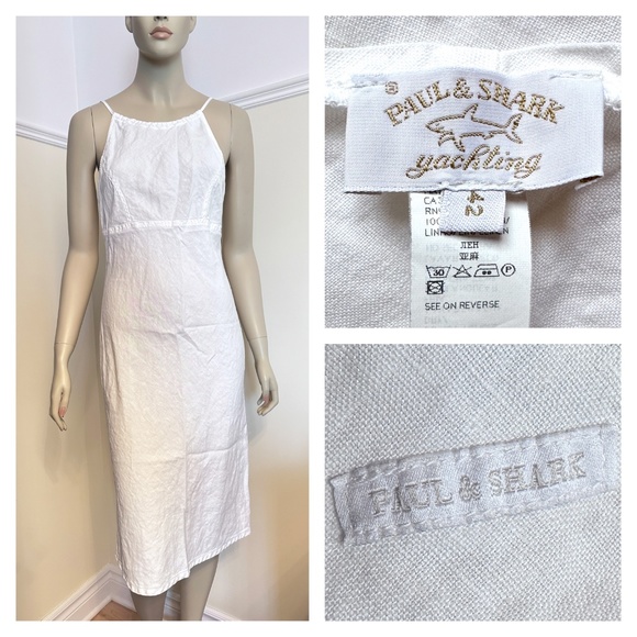 Paul & Shark 100% linen dress - Picture 1 of 9